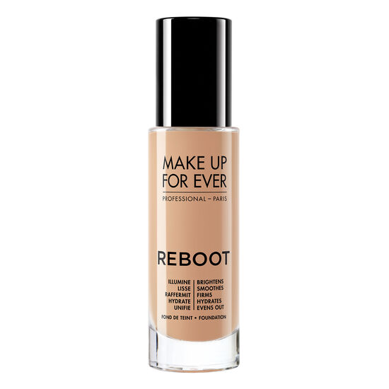 Reboot Foundation 30Ml Y328 reboot best foundation and brush   فاونديشن ميك اب فور ايفر روبوت وفرشاة