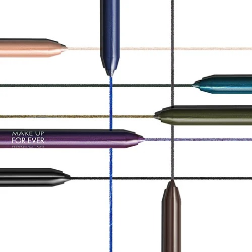 Shimmery or semi-matte look